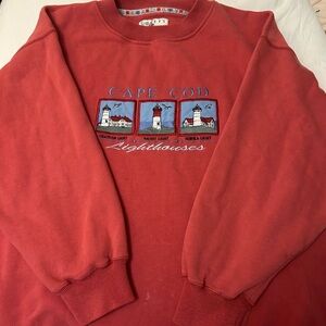 Cape Cod Red Sweater
